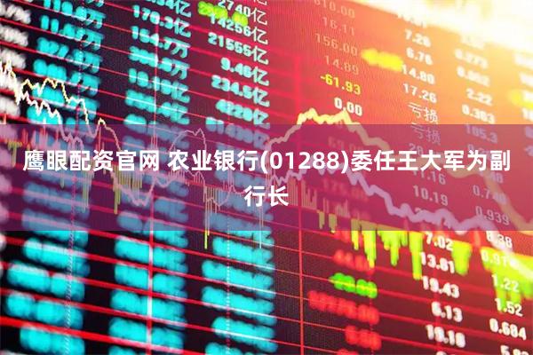 鷹眼配資官網(wǎng) 農(nóng)業(yè)銀行(01288)委任王大軍為副行長