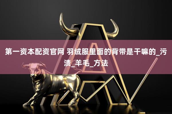 第一資本配資官網 羽絨服里面的背帶是干嘛的_污漬_羊毛_方法