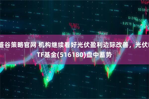 盛谷策略官網(wǎng) 機(jī)構(gòu)繼續(xù)看好光伏盈利邊際改善，光伏ETF基金(516180)盤中蓄勢