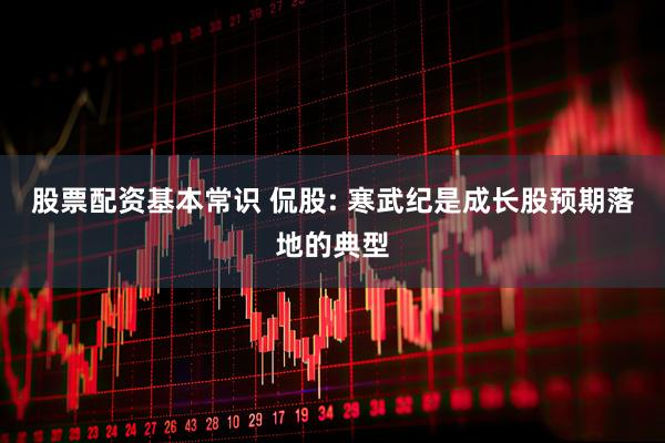 股票配資基本常識 侃股: 寒武紀是成長股預期落地的典型